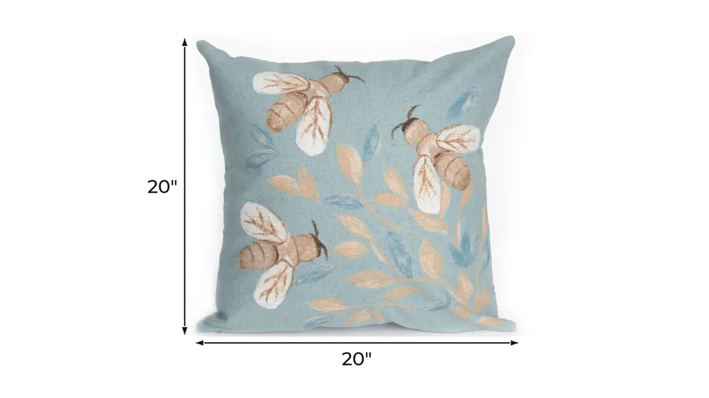 Liora Manne Visions III Bees Pillow Dimensions