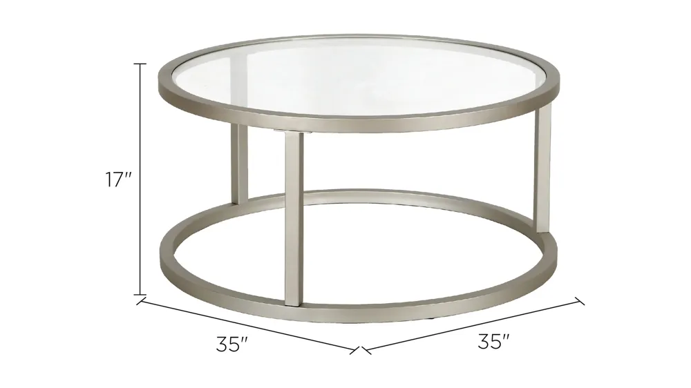 Parker Round Coffee Table Dimensions