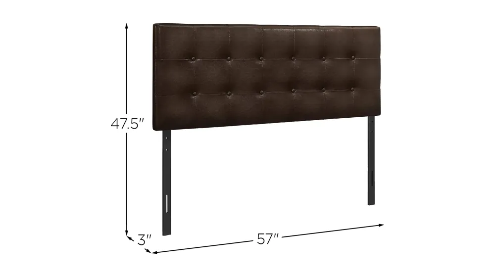 Monarch Specialties Full HB Dimensions