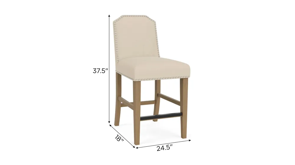 Aberdeen Stool- Set of 2 Dimensions
