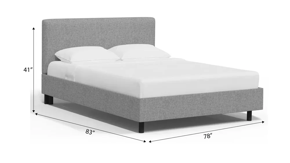 Valerie Platform Bed Dimensions