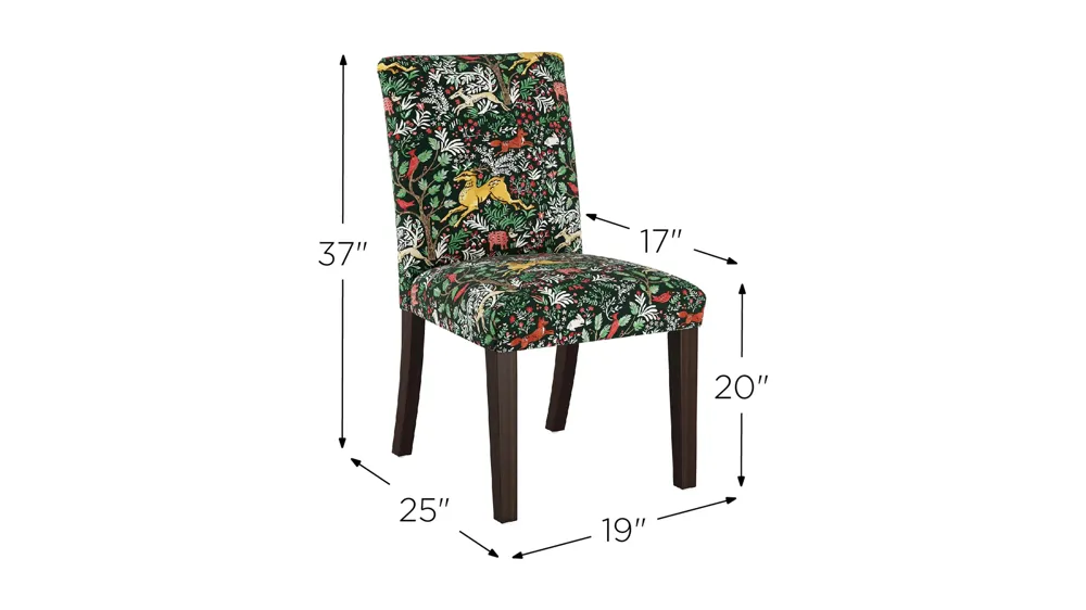 Merry Upholstered Dining Chair Dimensions