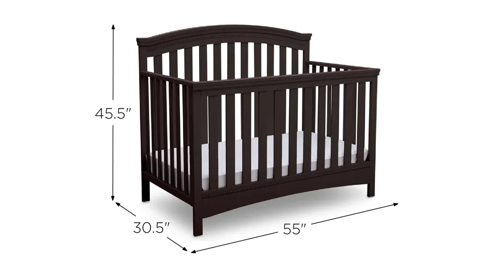 Emerson Crib by Delta Children Dimensions