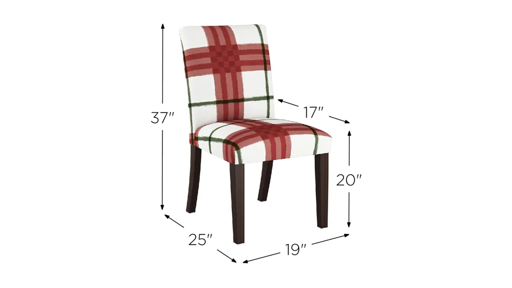 Merry Upholstered Dining Chair Dimensions