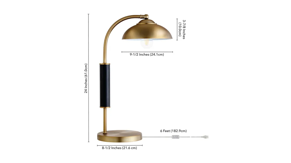 Denton Table Lamp Dimensions