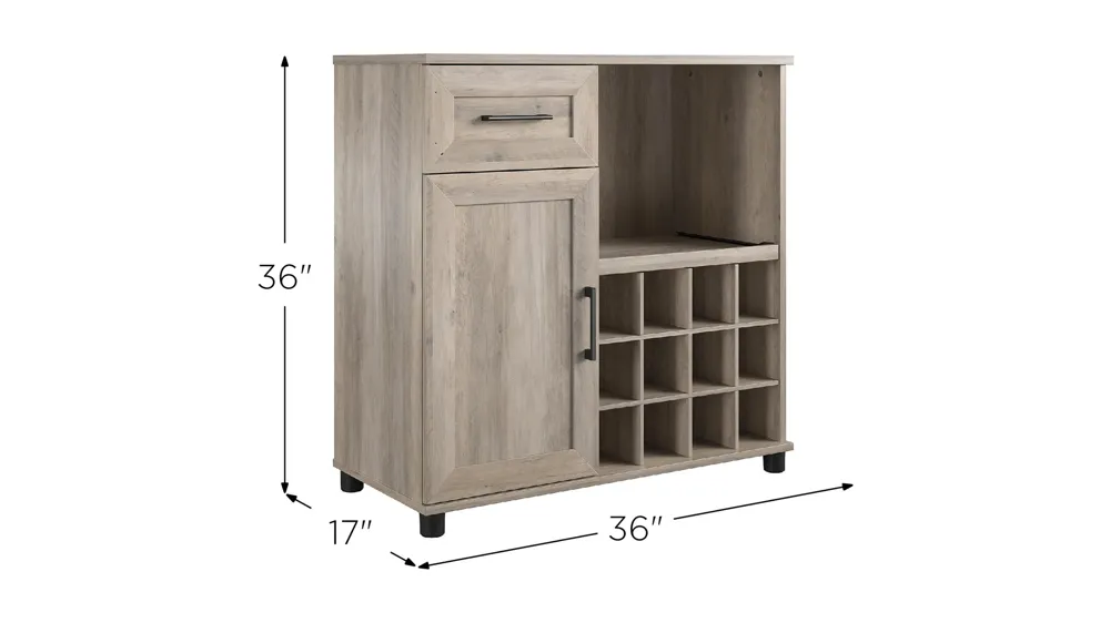 Dover Bar Cabinet Dimensions