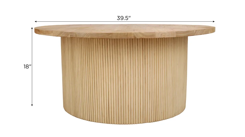 Kiefer Rattan Coffee Table Dimensions
