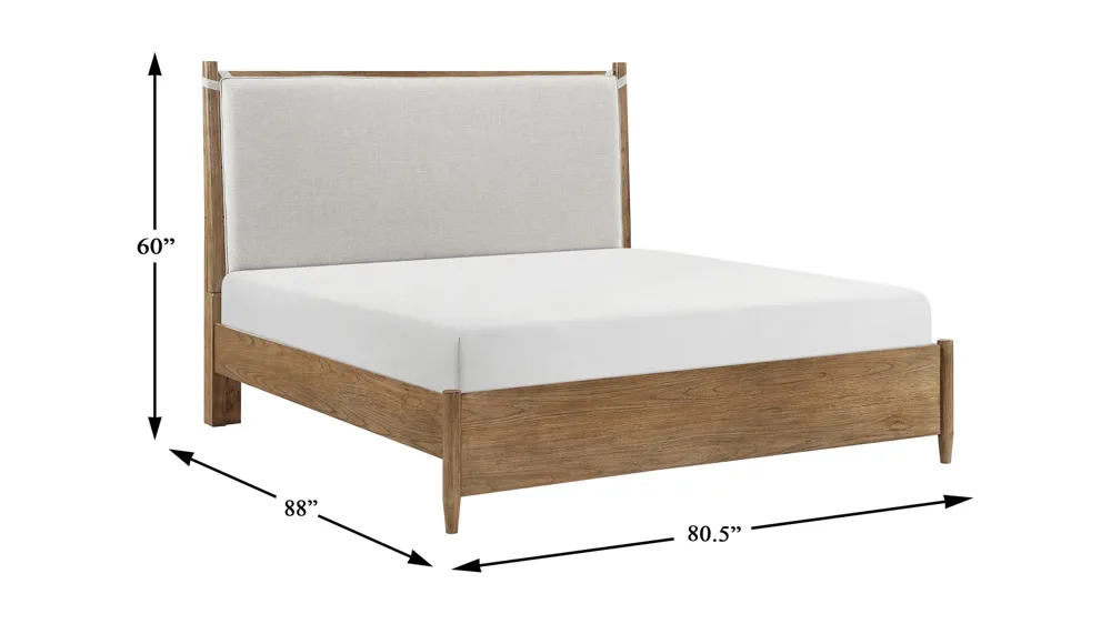 Teague Platform Bed Dimensions