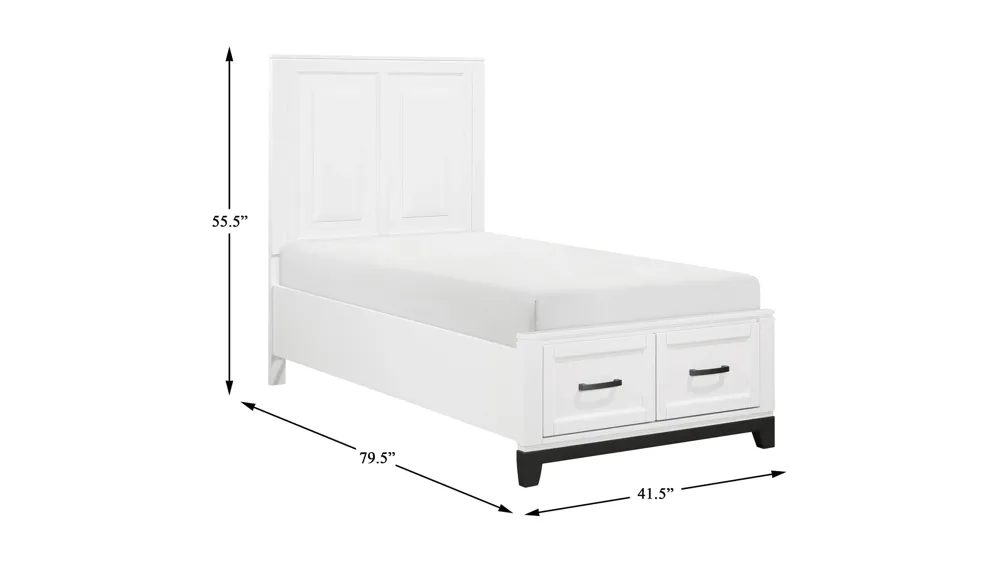 Faustina Platform Storage Bed Dimensions