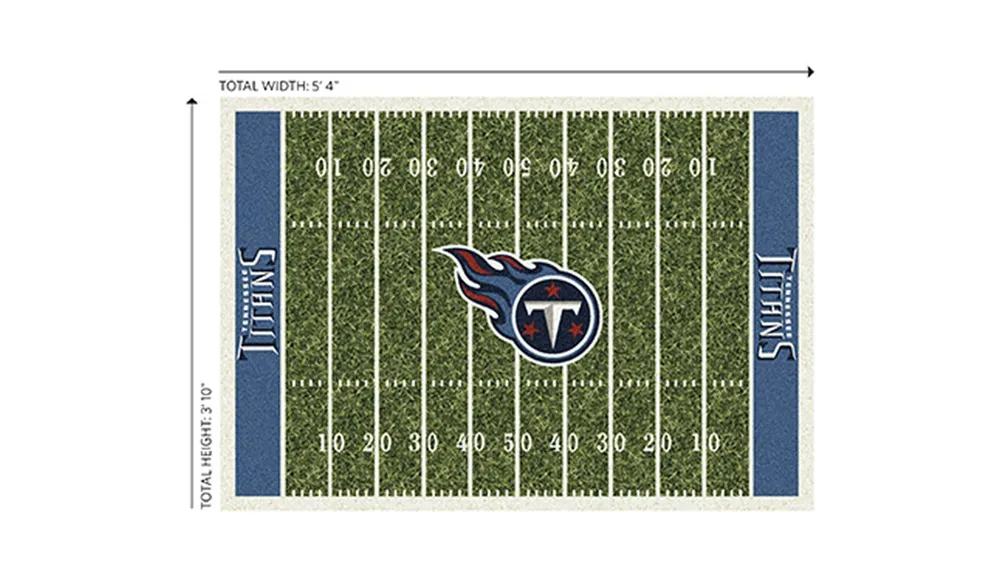 NFL Homefield Rug Dimensions