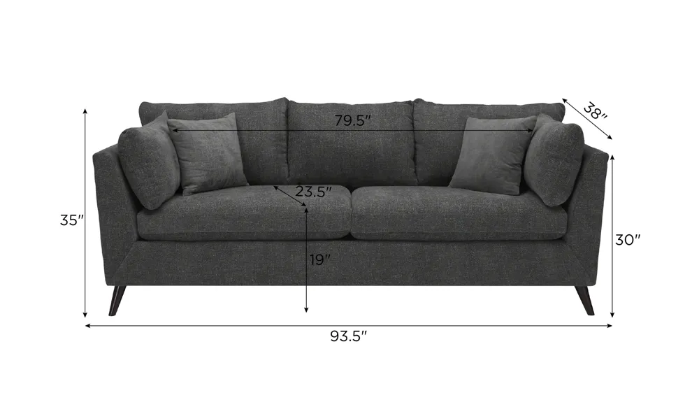 Caruso Sofa Dimensions