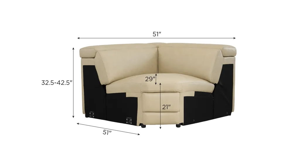 Finnegan Wedge w/ Ratchet Headrest Dimensions