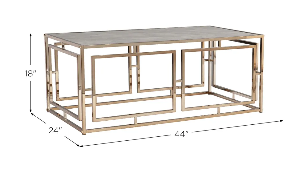 Barcroft Cocktail Table Dimensions