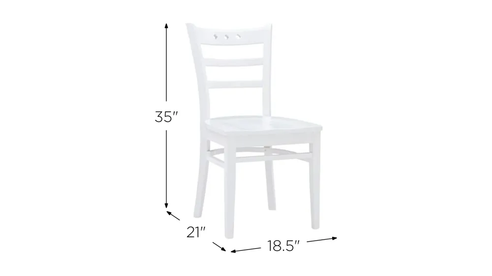 Darby Dining Chair - Set of 2 Dimensions