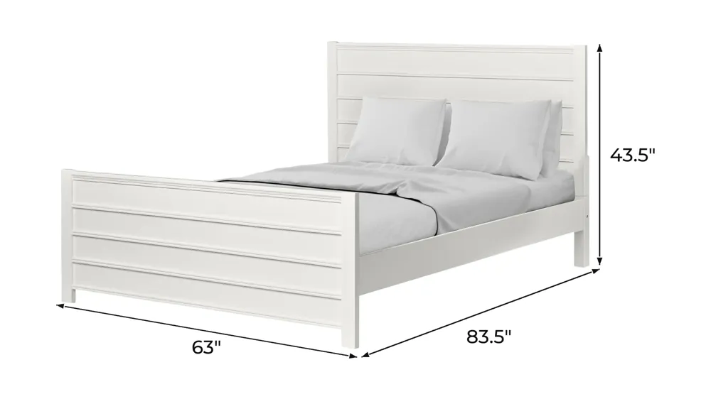 Caroline Platform Bed Dimensions