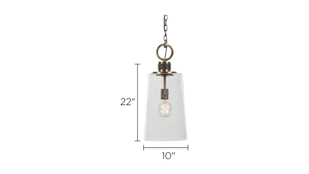 Rosston Mini Pendant Light Dimensions
