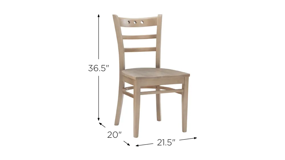 Darby Dining Chair - Set of 2 Dimensions