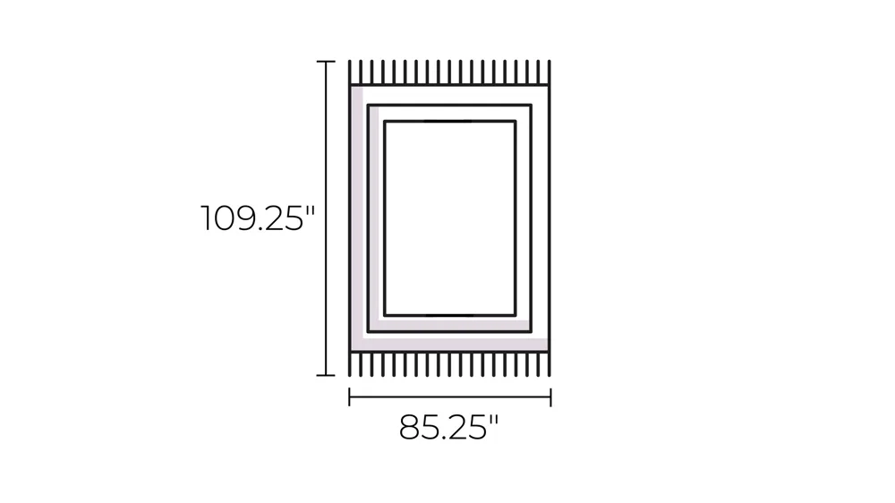 Ankara Global Area Rug Dimensions
