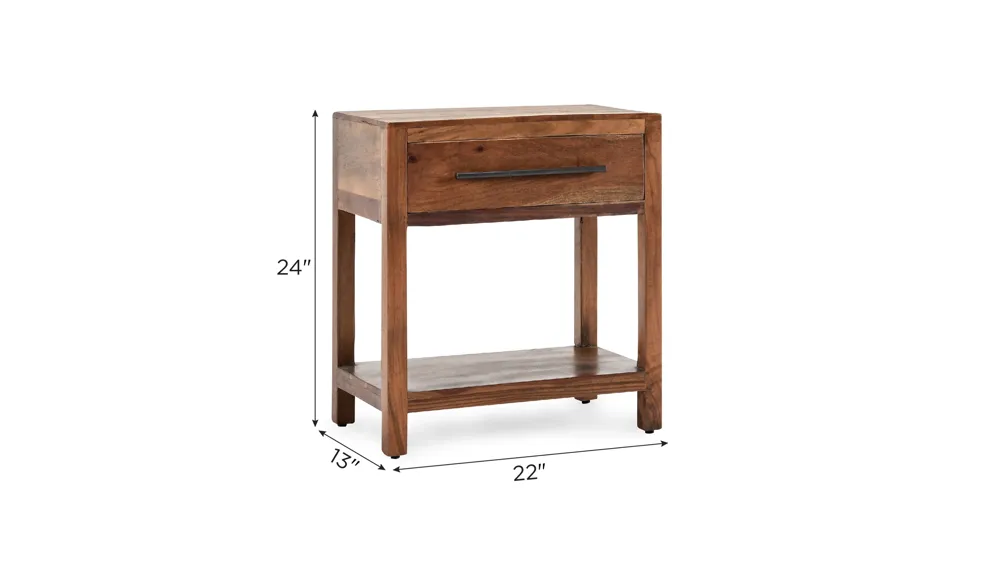Wren End Table Dimensions