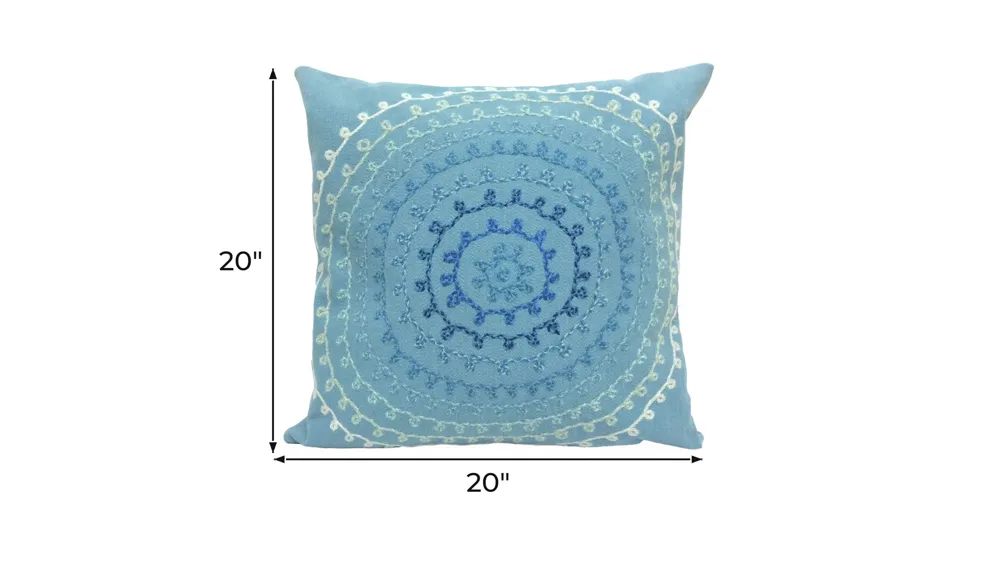 Liora Manne Visions II Ombre Threads Pillow Dimensions