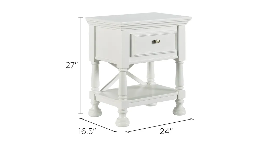 Eliza Nightstand Dimensions