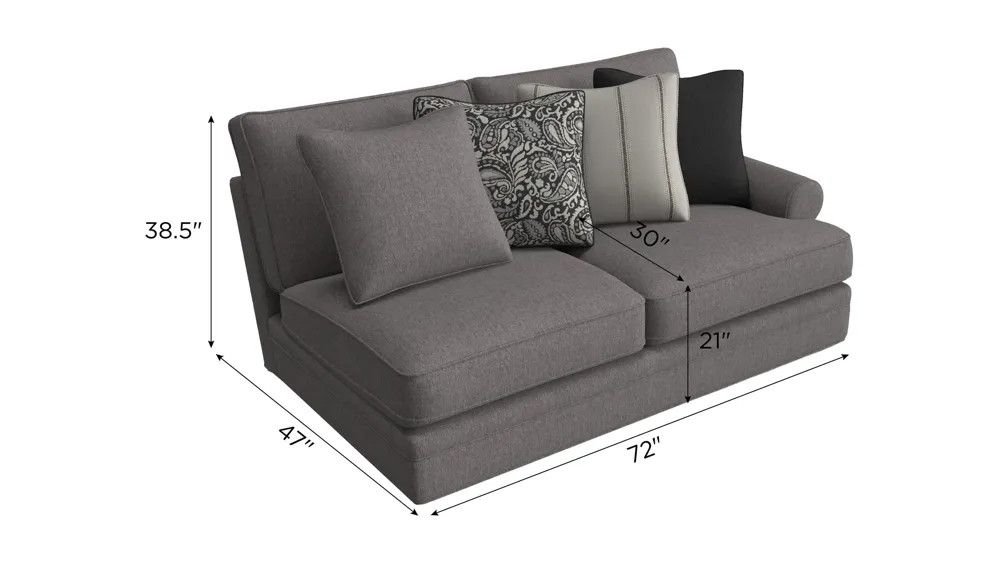 Wilkinson Right Arm Facing Loveseat Dimensions