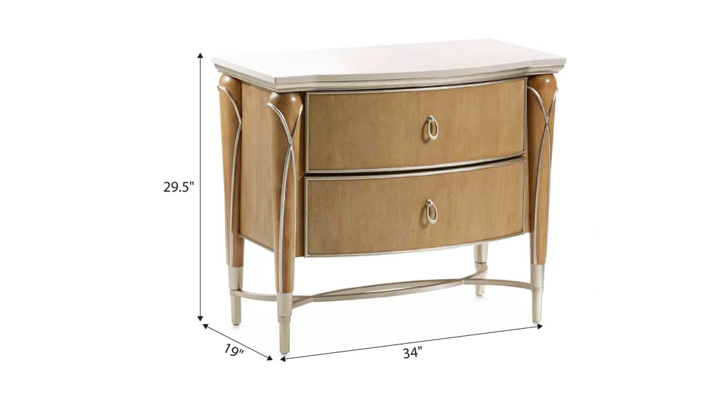 Villa Cherie Nightstand Dimensions