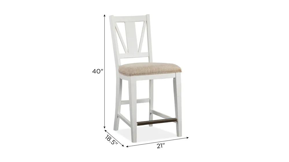 Heron Cove Counter Chair Dimensions