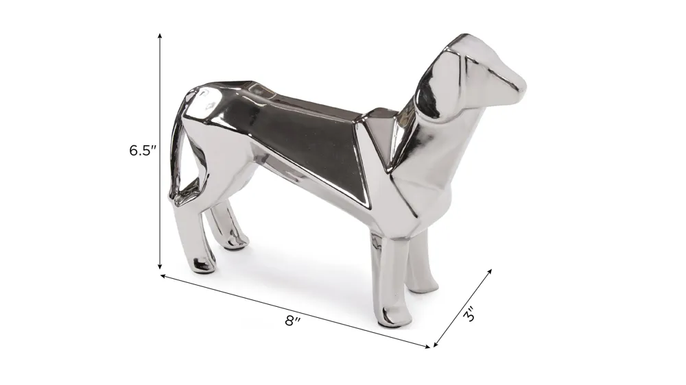 Kaslo Dog Sculpture Dimensions