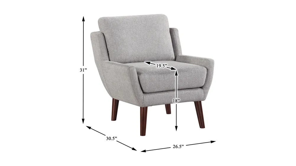 Waithe Accent Chair Dimensions