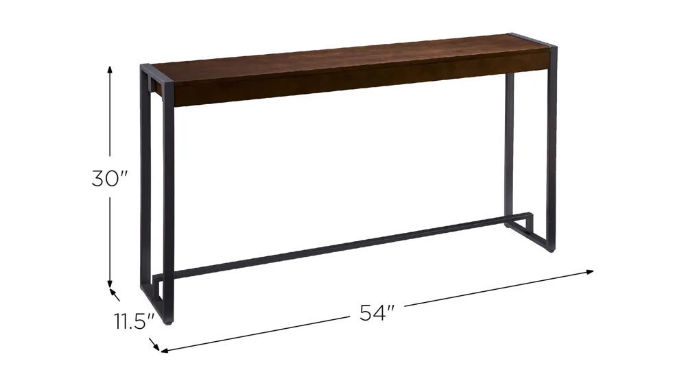 Bingham Console Table Dimensions