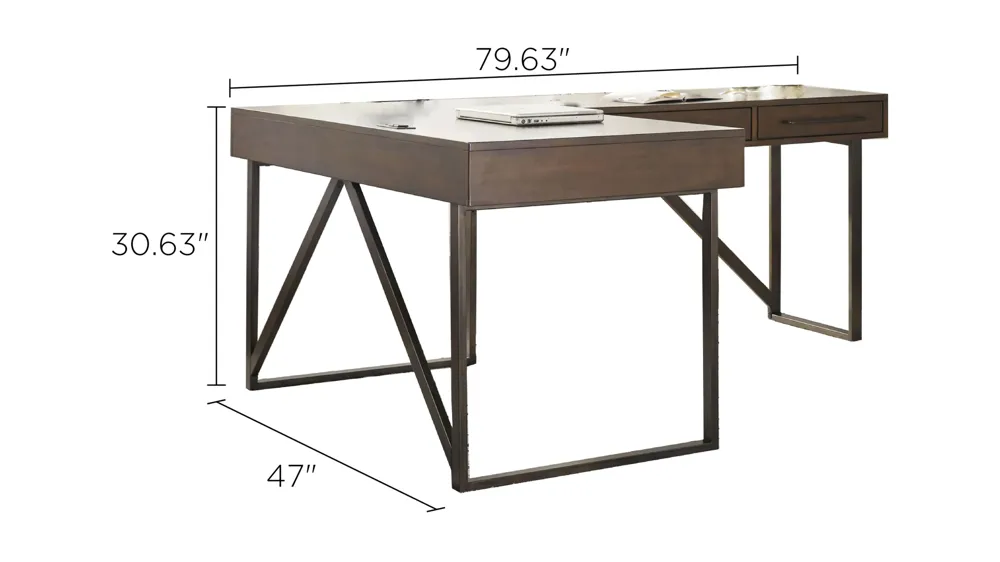 Starmore L-Desk Dimensions