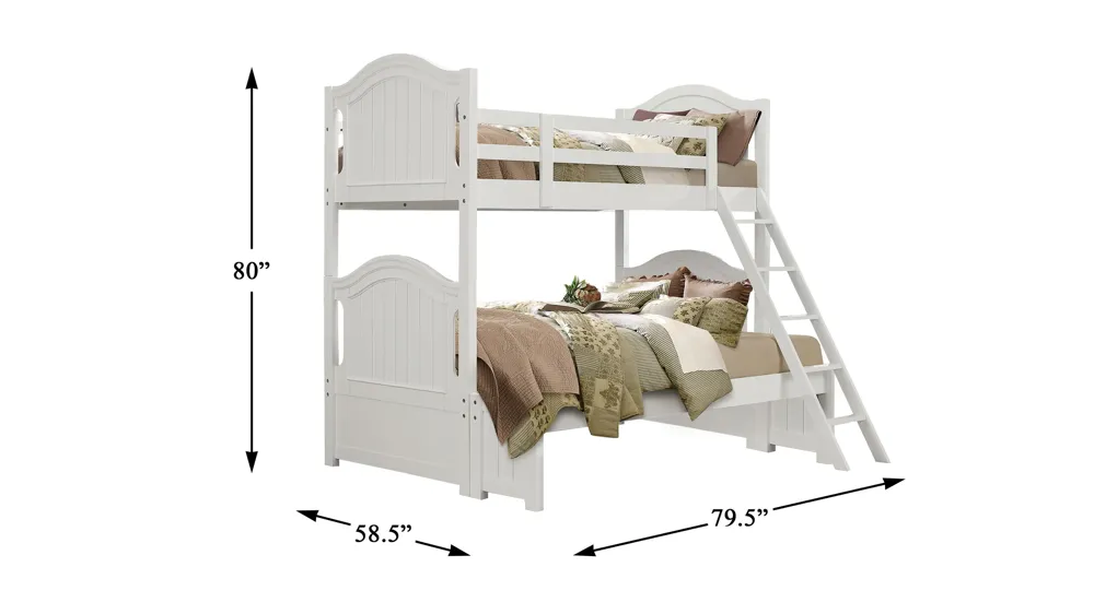 Willow Point Bunk Bed Dimensions