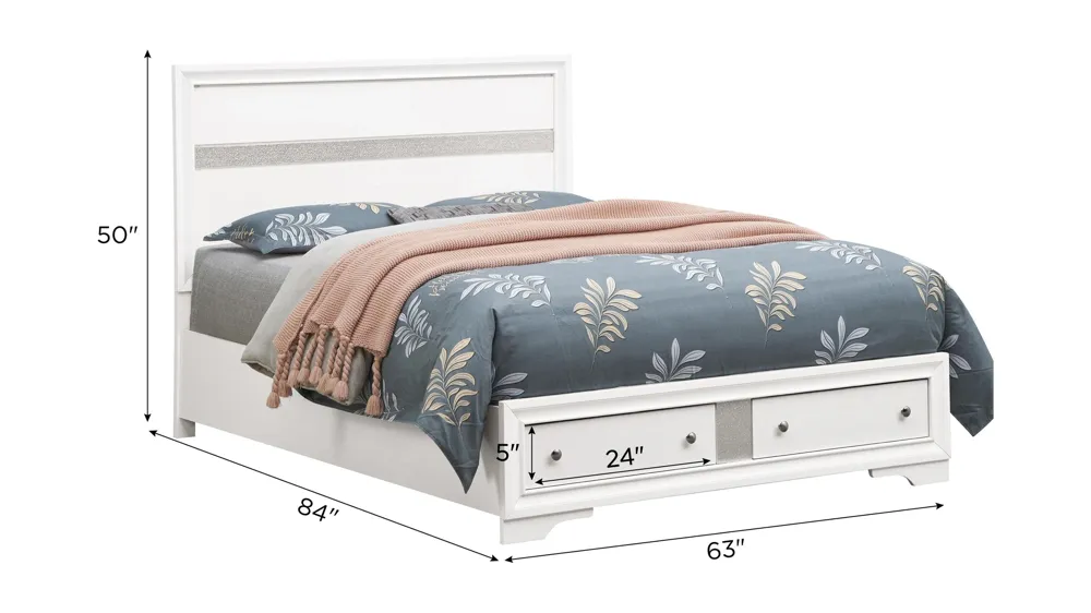 Madrid Storage Bed Dimensions