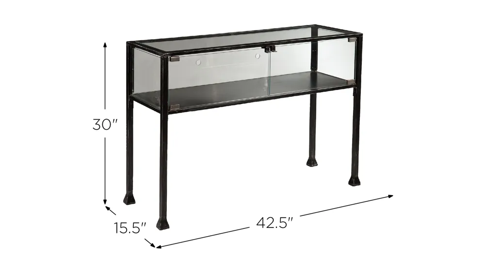 Urbana Display Console Table Dimensions