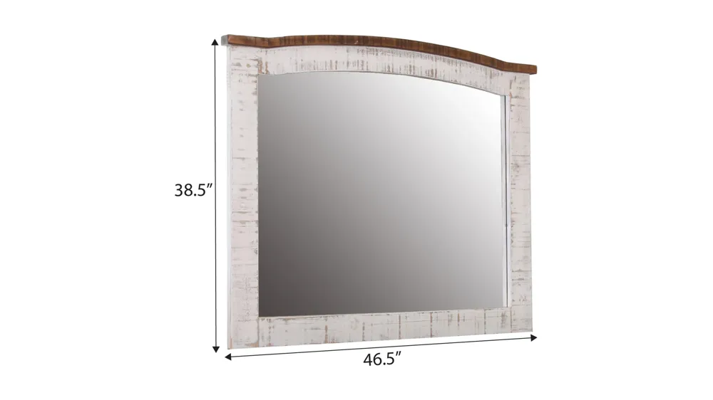 Pueblo Bedroom Dresser Mirror Dimensions