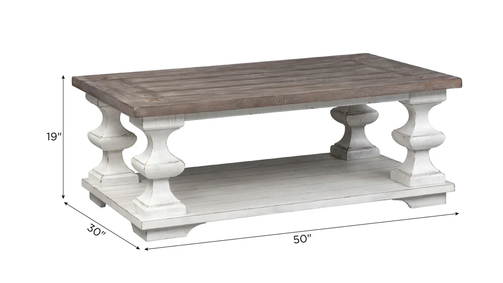 Sedona Cocktail Table Dimensions
