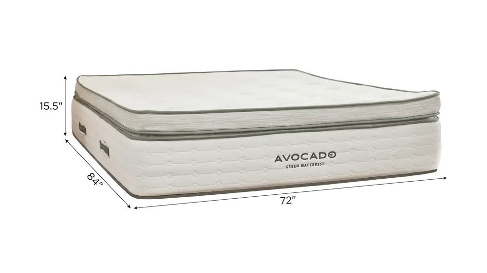 Avocado Green Mattress Pillow Top Ultra Plush Dimensions
