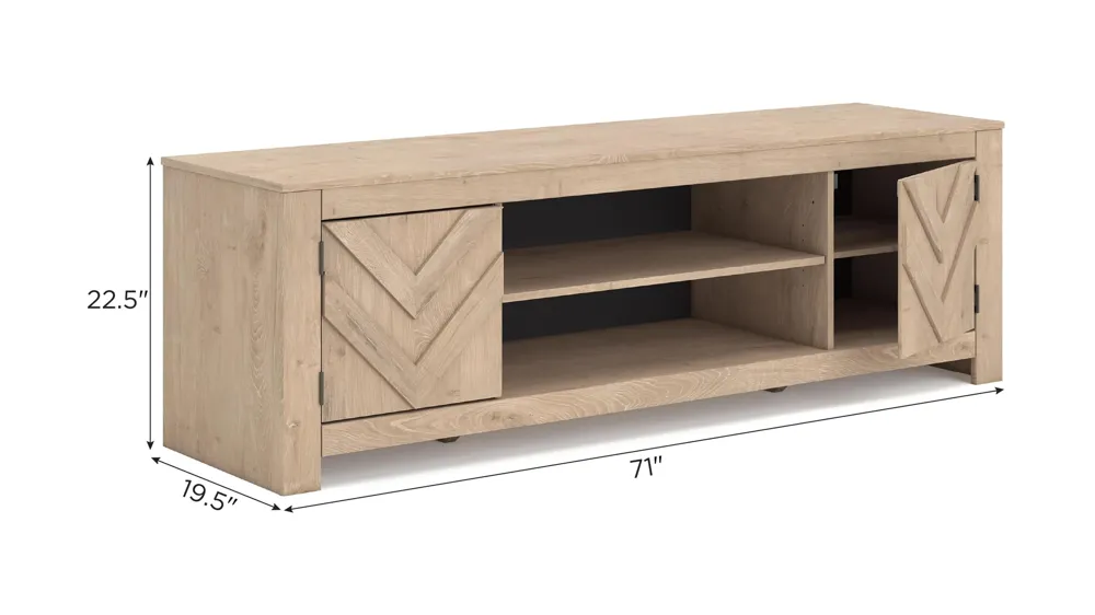 Cayboni TV Stand Dimensions