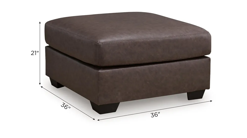Livingstone Cocktail Ottoman Dimensions