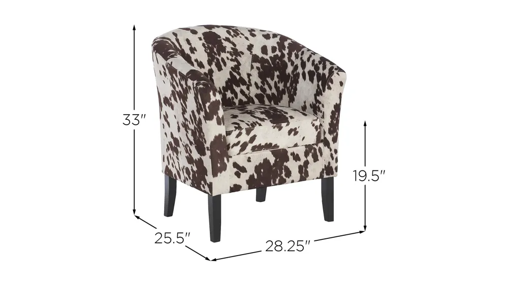 Simon Club Chair Dimensions