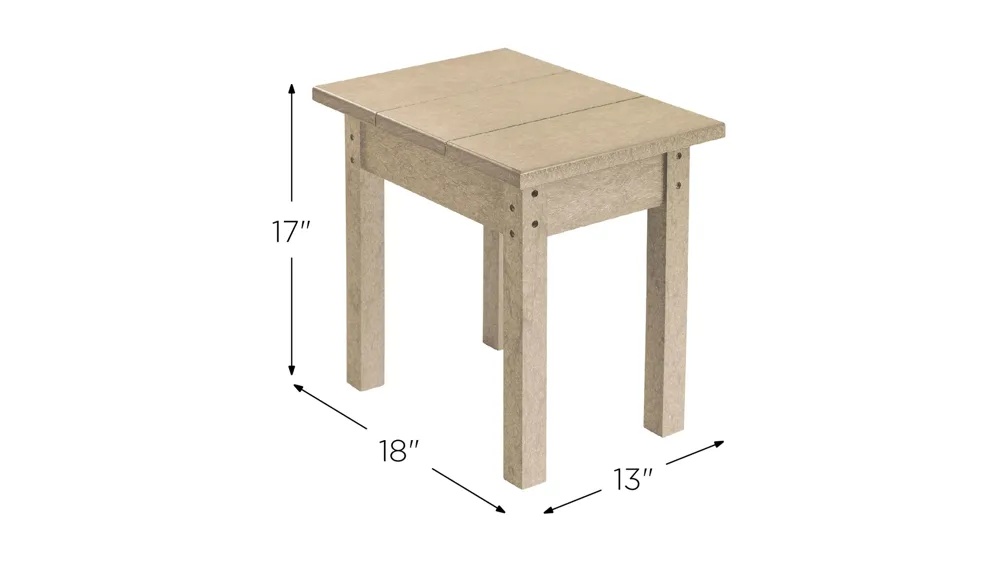 Generation Recycled Outdoor Side Table Dimensions