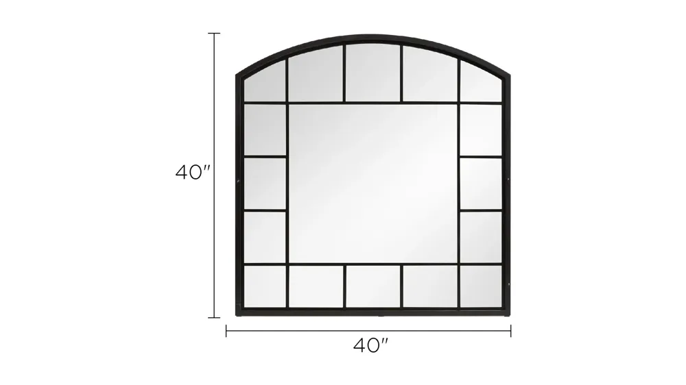 Harper Springs Shaped Mirror Dimensions