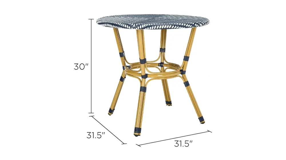 Sidford Outdoor Accent Table Dimensions