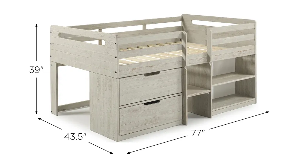Handles Low Loft Bed Dimensions