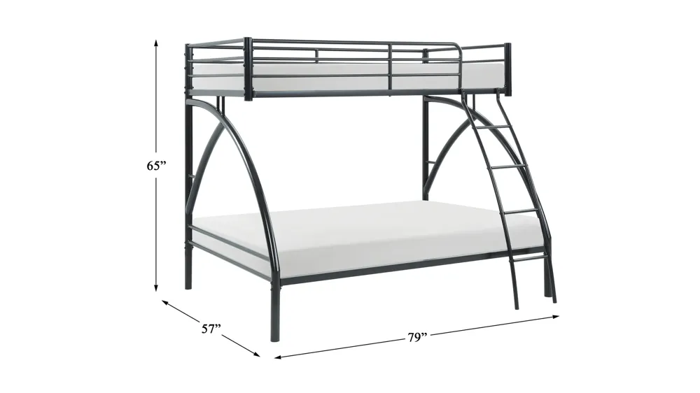 Beatty Metal Bunk Bed Dimensions