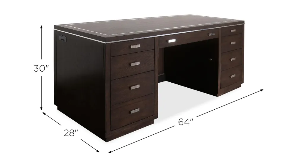 House Blend Junior Executive Desk Dimensions