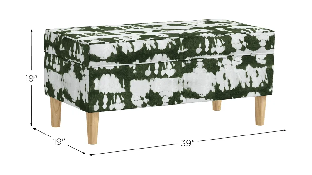 Ruthaford Storage Bench Dimensions