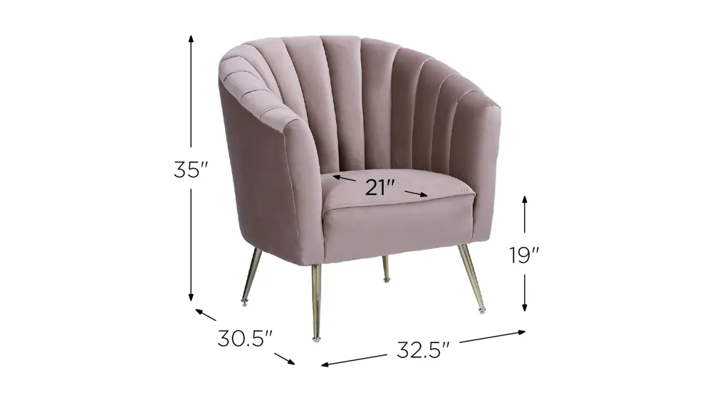 Rosemont Accent Chair Dimensions