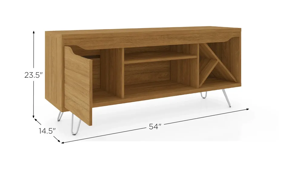 Baxter 53" TV Stand Dimensions